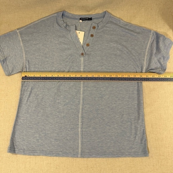 NWT Jollycode V Neck T Shirt Size Large - Picture 5 of 8
